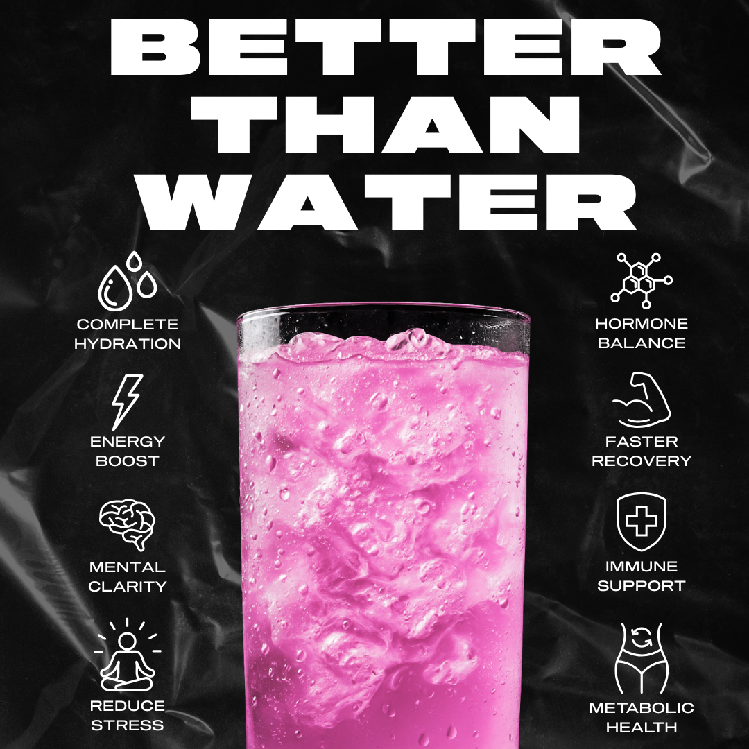 Raspberry Lemonade: Electrolyte + Vitamin Supplement Powder