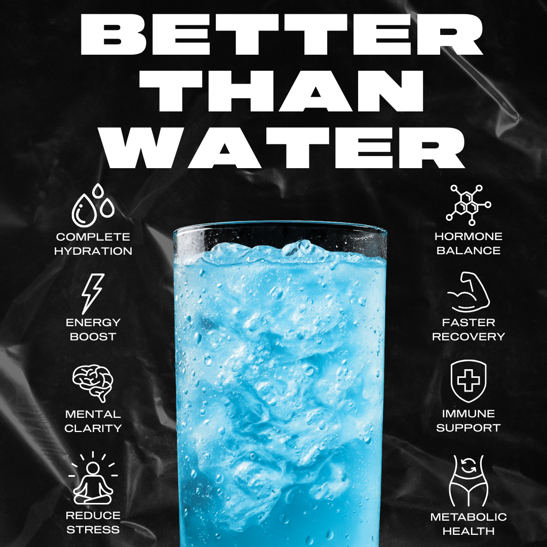 Blue Raspberry: Electrolyte + Vitamin Supplement Powder