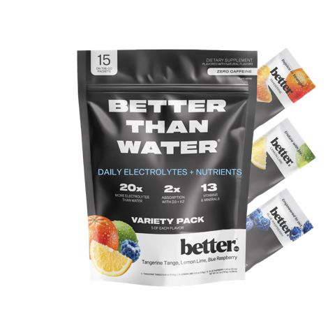 Citrus Energy Variety Pack: Electrolyte + Vitamin Supplement Powder