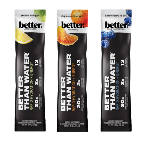Citrus Energy Variety Pack: Electrolyte + Vitamin Supplement Powder