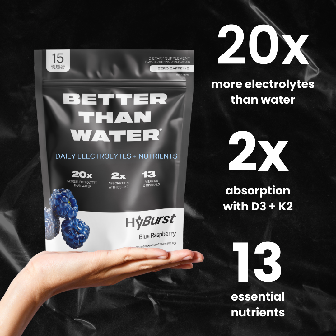 Blue Raspberry: Electrolyte + Vitamin Supplement Powder